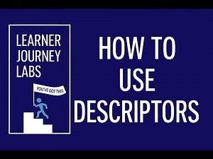 Descriptors in Dedoose