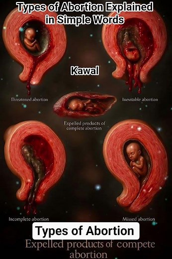 Types of Abortion Explained in Simple Words #ultrasound #baby