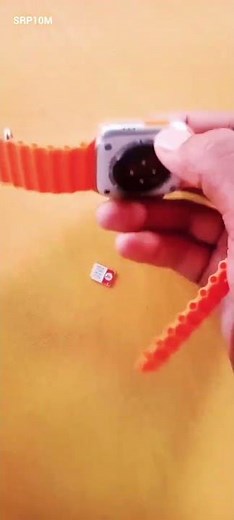 How to insert Sim card in t800 ultra smart watch 😇 #t800 #shortvideo #shorts