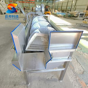 [Hot Item] Poultry Abattoir Equipment Poultry Part Cleaning Machine Poultry Washing System Poultry Cooling Tumbler