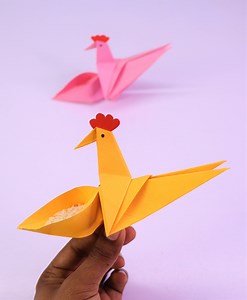 Very Funny.....Origami Paper Hen !! 🐔😂 | Art For You Creations