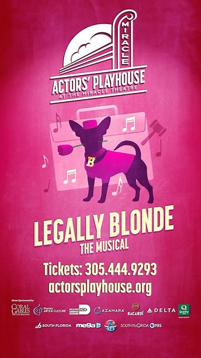 Get ready for one “Elle” of a show! 💖🎶 Legally Blonde The Musical, the iconic smash hit Broadway comedy, opens January 31 for a limited run! 🎟️Get your tickets at www.actorsplayhouse.org | Actors' Playhouse