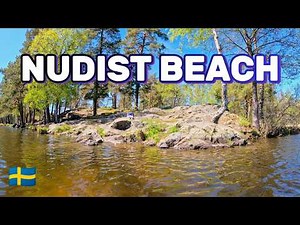 NUDIST Beach Spot in Peaceful Nature 🇸🇪