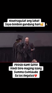 8.6K views · 116 reactions | SUMMA CUM LAUDE SA LOS ANGELES SI BB GANDANG HARI.. #everyoneシ゚ #viewers #highlight #follower #friends #nonfollowers #highlights #videos #virals | Bidar Daen Elvira | Facebook