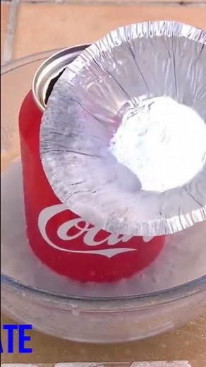 Caustic soda+Hot Water Dangerous 😶‍🌫️ experiment