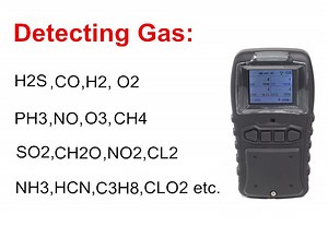 [Hot Item] Alarm Multi Gas Detector or Toxic Leak Gas Detector for Factory Use