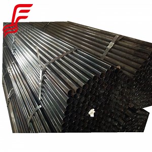 [Hot Item] Black Steel Pipe Specifications Carbon Straight Seam Pipe