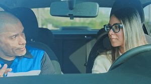 Female Student Learning Drive Car Her Stock Footage Video (100% Royalty-free) 3945700389 | Shutterstock