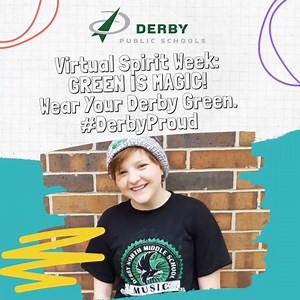 #virtualspiritweek #derbyproud #greenismagic | Derby Public Schools | Facebook