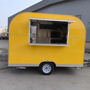 [Hot Item] 2024 Big Concession Shawarma Outdoor Trailer Crepe Food Truck Mobile Food Kitchen