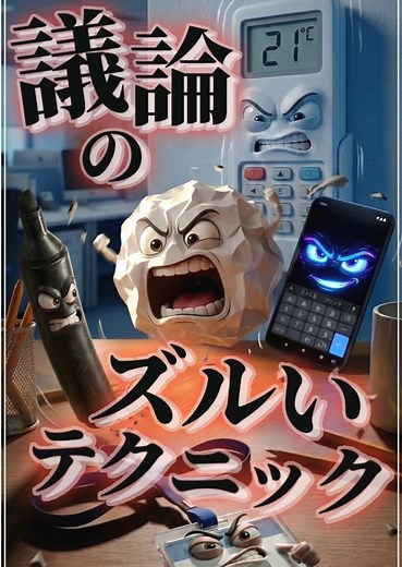 議論におけるズルいテクニック