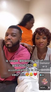 Kevin Obin et Braising couple avec Lili – moment tendre