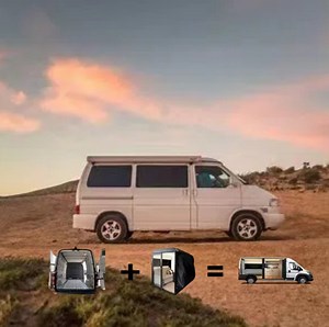 [Hot Item] 4X4 Luxury Modular Van Conversion Van Cubic Camper
