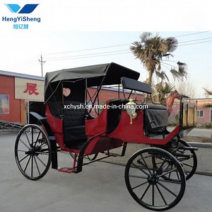 [Hot Item] Beautiful Designed Royal Carriage Victoria Horse Carriage Manufacturers