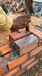 14K views · 36 reactions | Techniques To Build Brick Wall | Daily Works CVR | Facebook