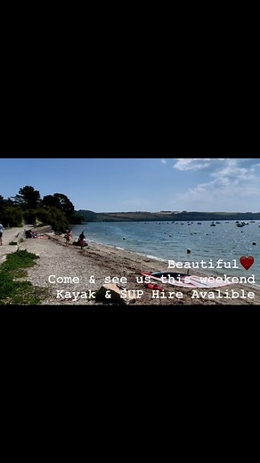 #cornwall #watersports #beach #falmouthcornwall #kayakhire #SUPHire #loebeach #loebeachcafe #pandorainn #riverfall #kingharryscornwall #badgersfolly # | Loe Beach Watersports