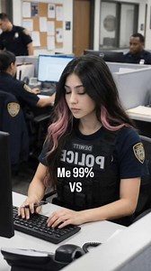 My work life VS private life #copgirl #viral #reels #privatelife | Ava Jones