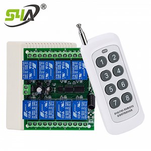 [Hot Item] DC12V 8CH Channel RF Wireless Remote Control Switch