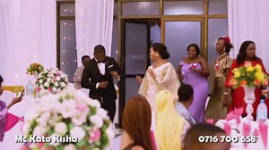 Nitakupa Roho babe ❤️ Mr. & Mrs. Deus Wedding Entrance as bestman and matron #EmmanuelAndGenovive Night #McKatoKisha 🎤 | Mc Kato Kisha