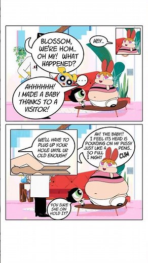 PPG Inflation Comic ft. The Powerpuff Girls #shorts