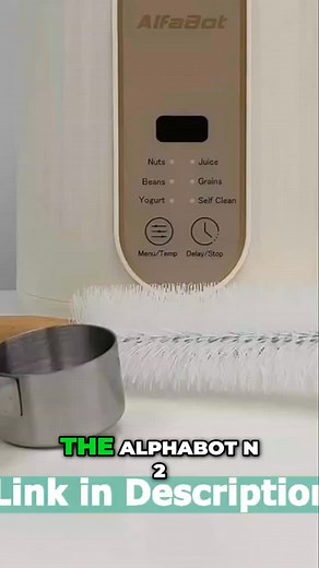AlfaBot N2 Automatic Nut Milk Maker😯☄️ | Yildiz Amazon