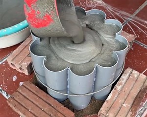 Create Unique Cement Plant Pots From PVC Pipes. | Creative Crafts