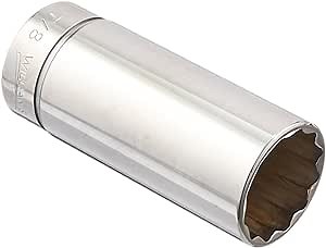 Williams BD-1228 3/8 Drive Deep Socket, 12 Point, 7/8-Inch