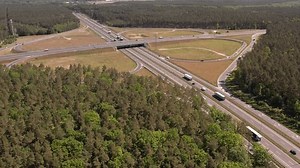 Vue Aérienne de l'échangeur routier avec : vidéo de stock (100 % libre de droit) 3852525637 | Shutterstock