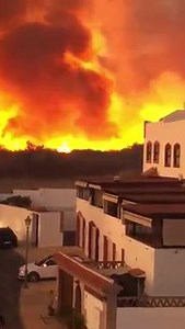 Incendió en Marbella cerca de Malaga. Raging fire in Marbella, near Malaga (Spain) yesterday Reporter: Kike Santillana | Calpe Live