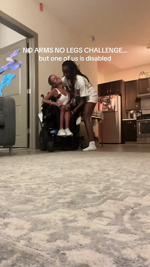 No Arms No Legs Challenge: Roommate Disability