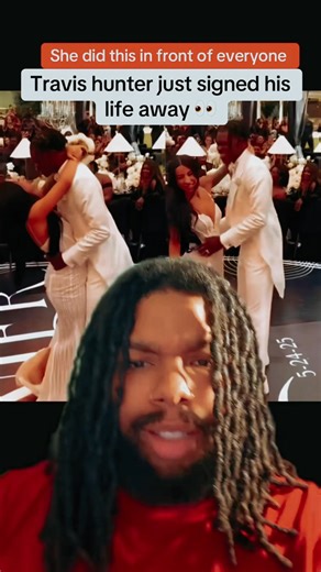 Travis hunter made it official with his wife #travishunter #travishuntergirlfriend #marriage #married #nfl | Zae Reacts | Facebook