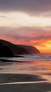 Last night's sunset at Perranporth Beach was pure magic! Moments like these remind us why we love Cornwall so much. 🧡🌊 #PerranporthSunset #Cornwall #Whistlefish | Whistlefish
