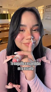 9.8K views · 4K reactions | Shhh maquillaje silencioso 狼 #ASMR #makeup #school #cynthiafernandez | Cynthia Fernandez | Facebook