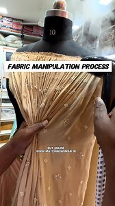 62K views · 104 reactions | Fabric Manipulation Process . . . . #matchingwoman #fabricstore #womenfashion #punecity #womanstyle | matchingwomanpune | Facebook