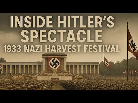 Adolf Hitler Speech in 1933 at the Nazi Harvest Festival
