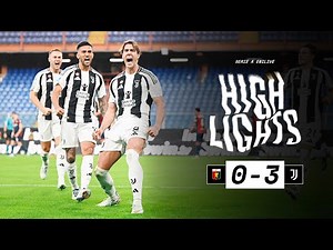 HIGHLIGHTS SERIE A | Genoa 0-3 Juventus | Dušan and Conceição headline Juve's return to winning ways