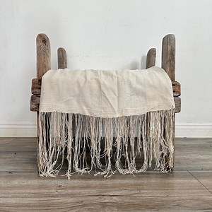 Off-white Mud Cloth Textile: Natural Cream Textured Fabric, 56x25" - Etsy