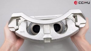 cciyu Front Right Brake Caliper Assembly w/Bracket 18B5172 2015 2016 2017 2018 For Ram For 2500,2015 2016 2017 2018 For Ram For 3500