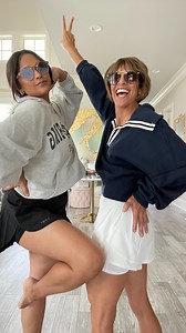 1.9M views · 35K reactions | Told y’all though…. P.S. currently on day 8 of post mouth surgery & still not being able to smile so mom came over to make me workout to make myself feel better… naturally ☠️ But also, her a$$ shaking had me in stitches…literally though!! Oh and we were never dancers in case you couldn’t tell from that little musical treat! #reels #dance #motherdaughter #formercheerleaders #notdancers  #friday | Haute Off The Rack | Facebook