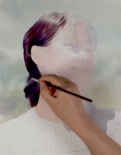 Beautiful Watercolour painting . . j.hunsung | Drawing Pen