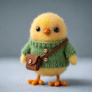 Bird Needle Felted Doll Handmade Wool Mini Figurine Desk Nursery Decor - Etsy Canada