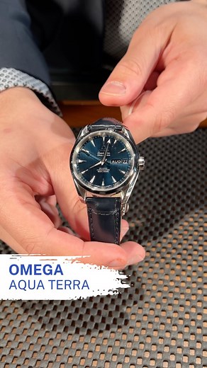 Omega Seamaster Aqua Terra Annual Calendar Steel Mens Watch 231.13.39.22.03.001 For full details, search Aqua Terra or https://www.swisswatchexpo.com/search/?q=Aqua Terra Or contact us at (404) 814-1814 or info@swisswatchexpo.com Our sales team will gladly assist you during business hours (M-Sat 10AM - 5PM EST) #blue #bluedial #bluedialwatch #versatile #wristgame #omega #omegaseamaster #seamaster #seamasteraquaterra #aquaterra #time #timepiece #swisswatchexpo | Swiss Watch Expo