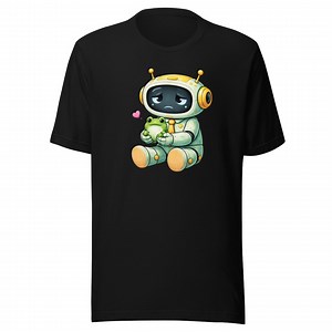 Emotional Support Frog Robot T-shirt | F_unit AI Humor Tee - Etsy Canada