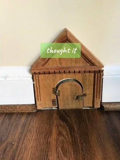 A mouse door... #homeinspection #realestate