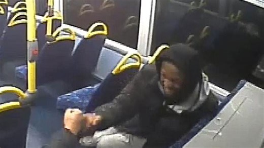CCTV of killer laughing on bus less than hour after murdering student
