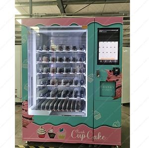 [Hot Item] Focusvend Cupcake Vending Machine with Lift Inside Supports Applepay