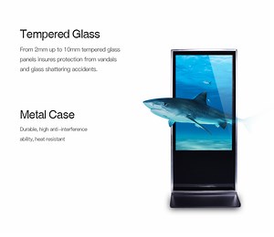 [Hot Item] Indoor Floor Standing Android OS LCD Digital Signage Touch Kiosk Smart TV Monitor LCD Display