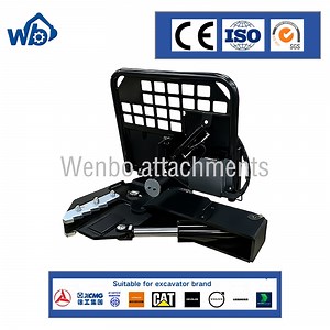 [Hot Item] 12" Rotating Tree Shear Attachment 5" Cylinder Skid Steer for Tractor Loaders