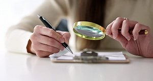 Tax Audit Document Inspection Magnifying Glass Stock Footage Video (100% Royalty-free) 1099129371 | Shutterstock