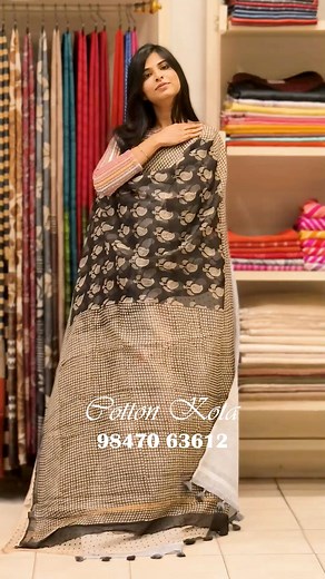 Light and airy cotton kota sarees for you.More designs available in the store♥️ WhatsApp @ 9847063612 to purchase#blockprint #blockprintedsarees #shibori #beigesarees #kanchipuramsarees #kanchipattu #kanchipuramsilksarees #khaddigeorgette #shibori #tussarsarees #softsilk #softsilksarees #kotasarees #CottonKota #cottonkotasaree #organza #organzasaree #georgette #georgettesarees #summerwear #lightweightsarees #czarinaboutique #designersarees #designerboutique #partywear #partywearsarees #colourful